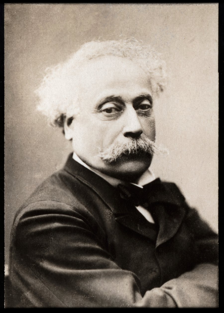 صورة ألكسندر دوماس فلس (1824-1895) ، مؤلف وكاتب مسرحي فرنسي. بواسطة مصور فرنسي