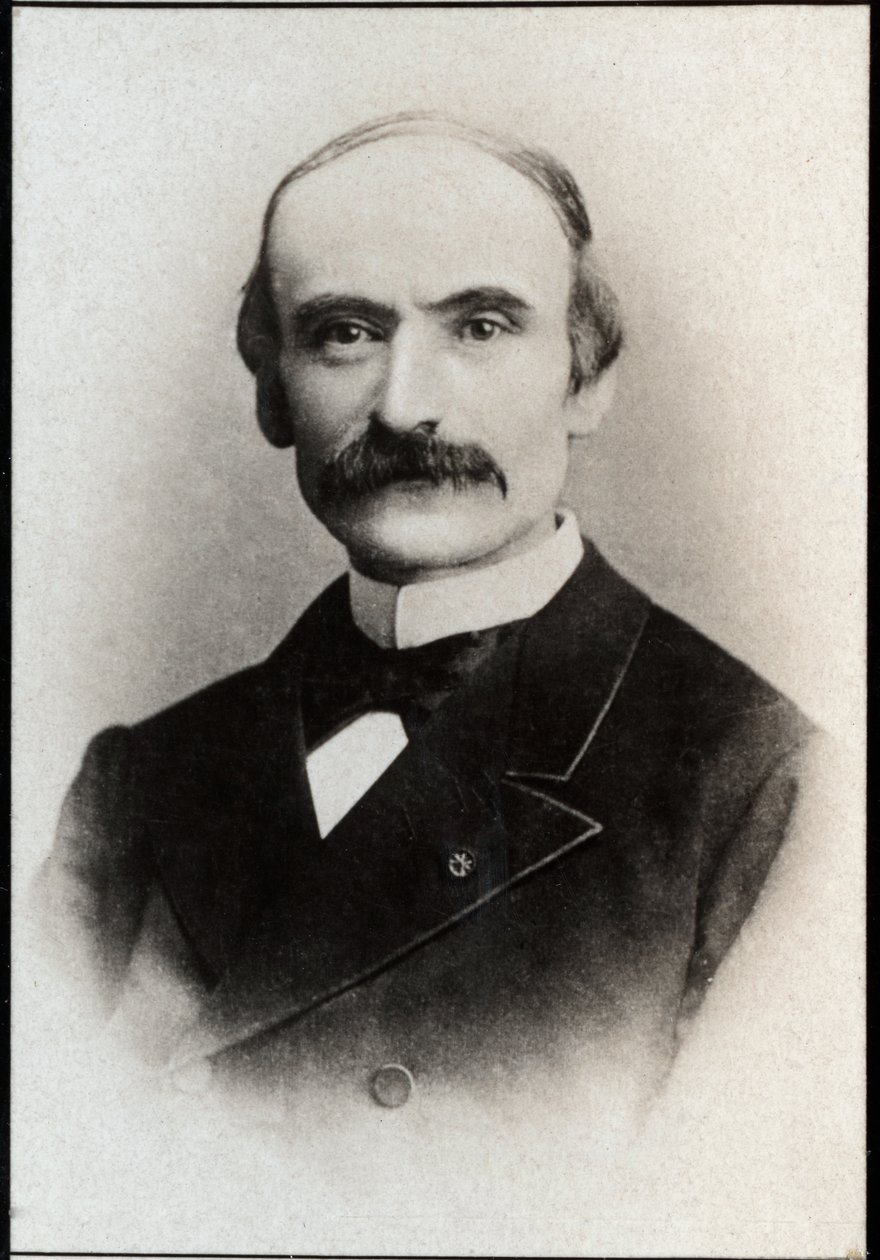 صورة لألفريد بيكار (1844-1913) ، مهندس وسياسي فرنسي. بواسطة مصور فرنسي