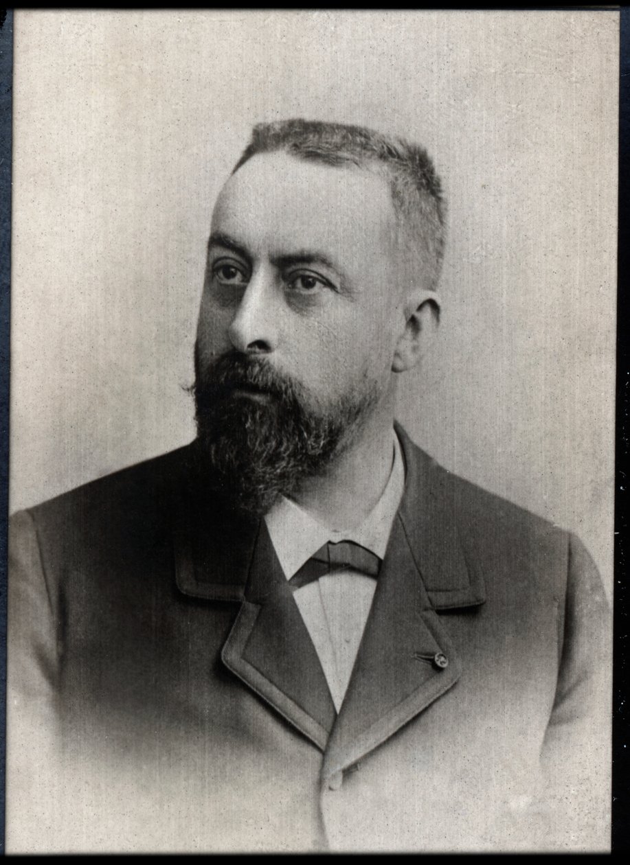 صورة لألفريد رامبو (1842-1905) ، مؤرخ فرنسي. بواسطة مصور فرنسي