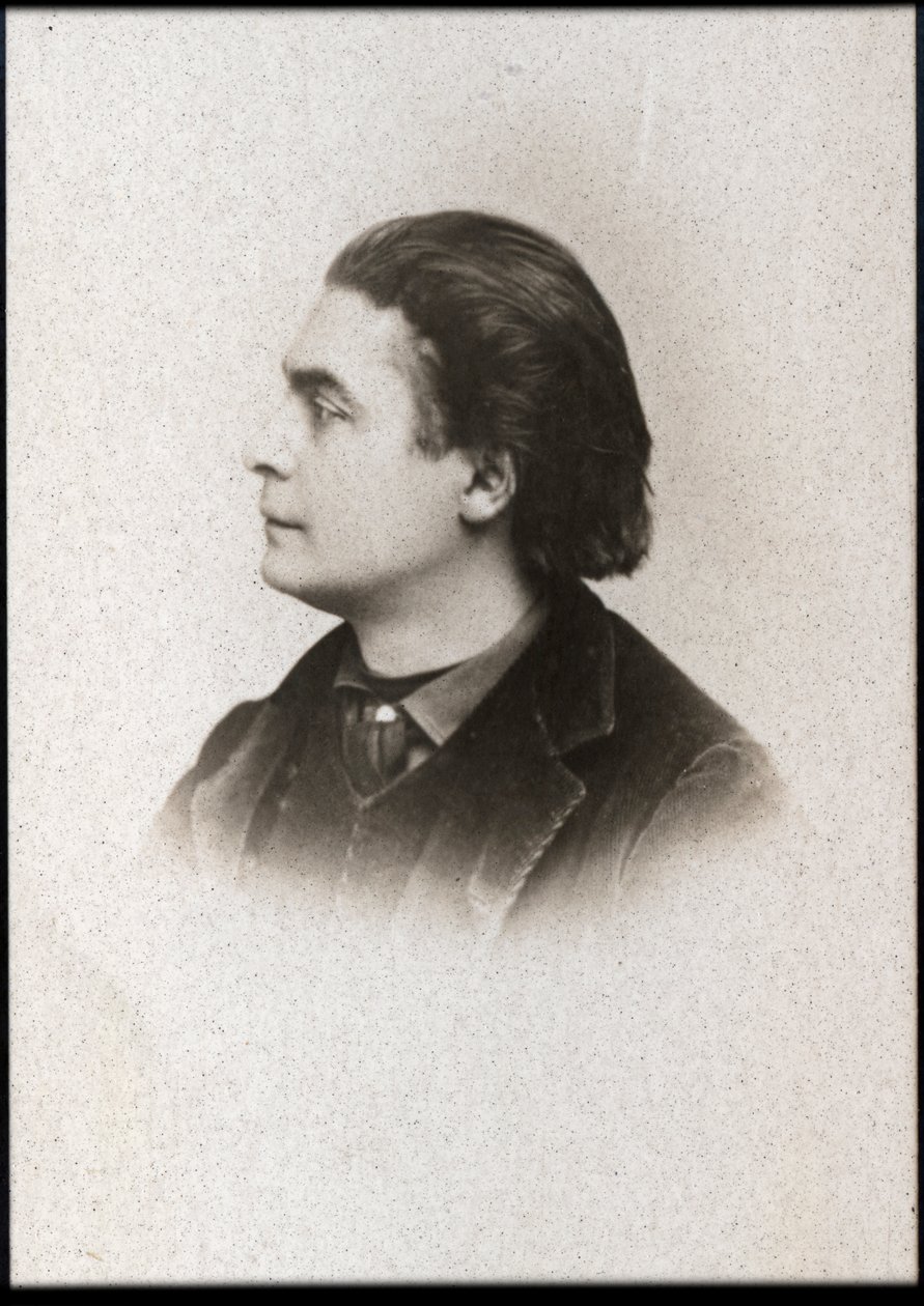 صورة لأريستيد بروانت (1851-1925) ، مغني الكاباريه الفرنسي ، الكوميدي ، ومالك النادي الليلي. بواسطة مصور فرنسي