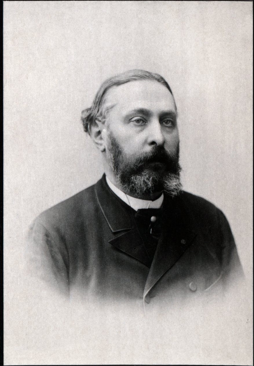 صورة لأرماند سولي برودوم (1839-1907) ، شاعر وكاتب مقالات فرنسي. بواسطة مصور فرنسي