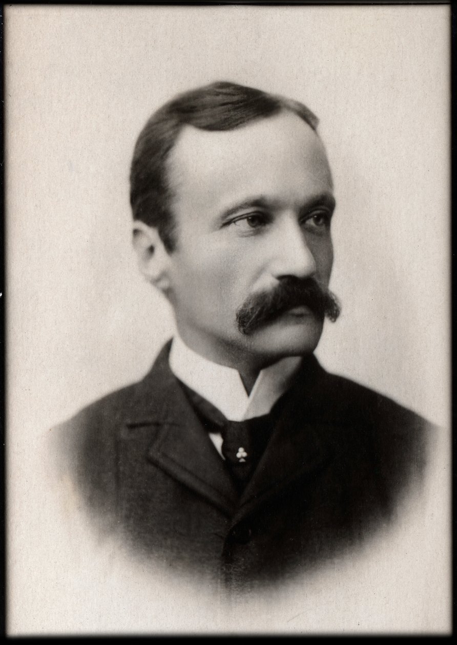 صورة لأريغو بويتو (1842-1918) ، الشاعر والصحفي والروائي والملحن الإيطالي. بواسطة مصور فرنسي