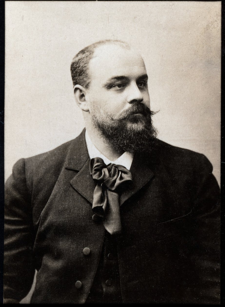 صورة لتشارلز كوز (1862-1905) ، كاتب فرنسي. بواسطة مصور فرنسي