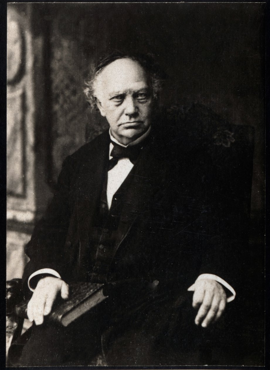 صورة لتشارلز هيرميت (1822-1901) ، عالم رياضيات فرنسي. بواسطة مصور فرنسي