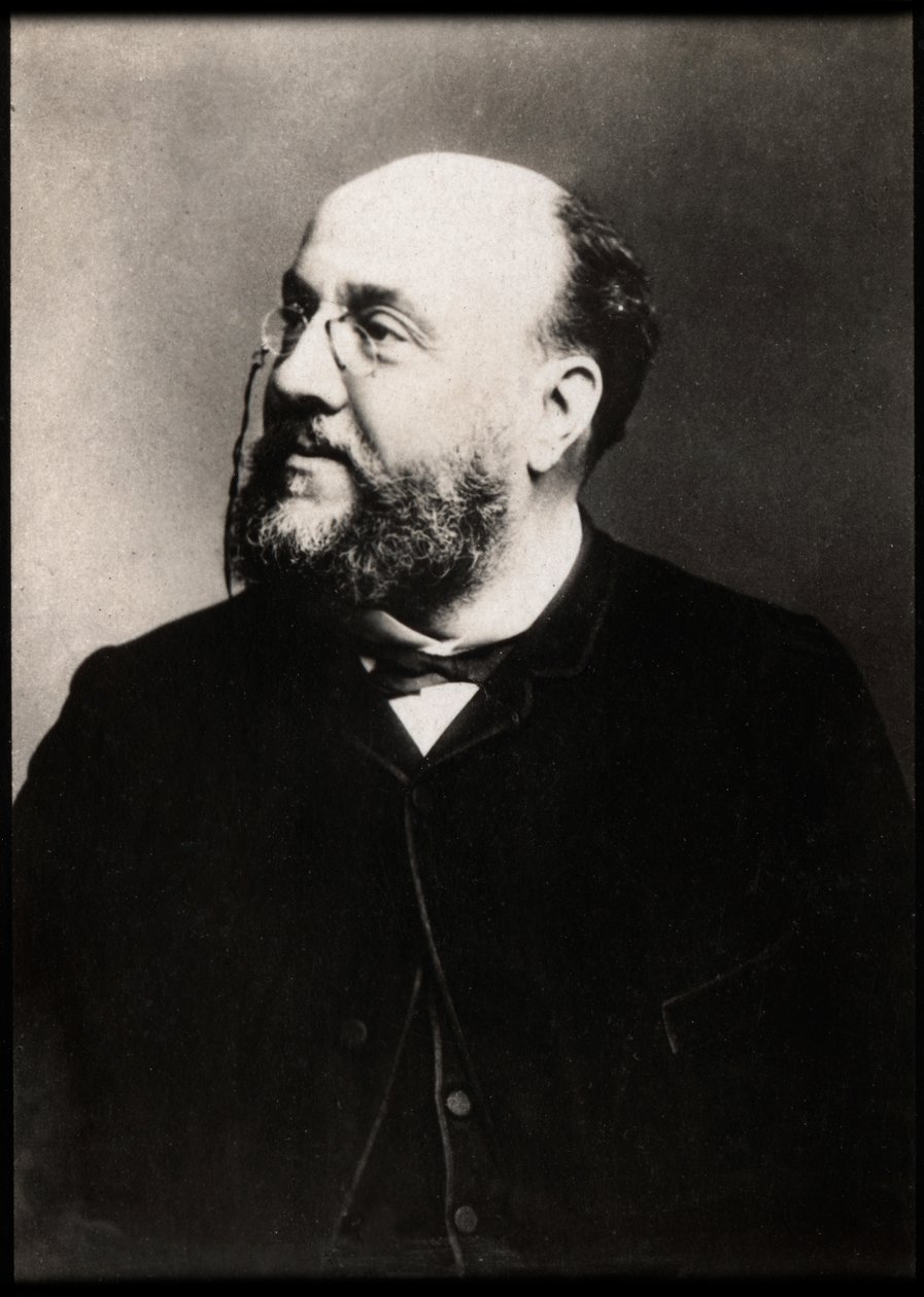 صورة تشارلز لامورو (1834-1899) ، موصل فرنسي وعازف كمان. بواسطة مصور فرنسي