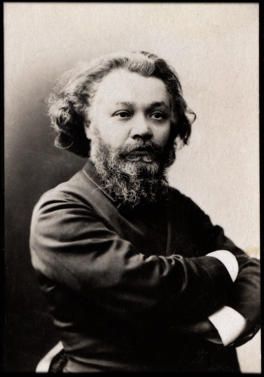 صورة كلوفيس هيوجز (1851-1907) ، الشاعر والصحفي والكاتب المسرحي والروائي الفرنسي. بواسطة مصور فرنسي