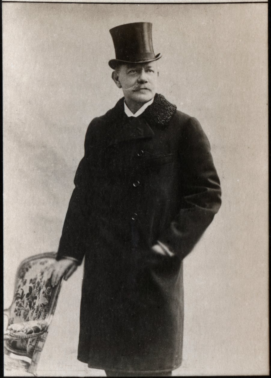 صورة للكونت ميخائيل نيكولايفيتش مورافييف (1845-1900) ، سياسي روسي. بواسطة مصور فرنسي