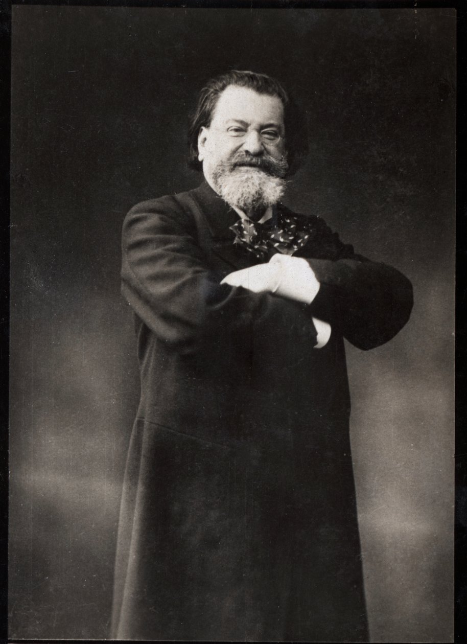 صورة لإدوارد درومون (1844-1917) ، صحفي فرنسي. بواسطة مصور فرنسي