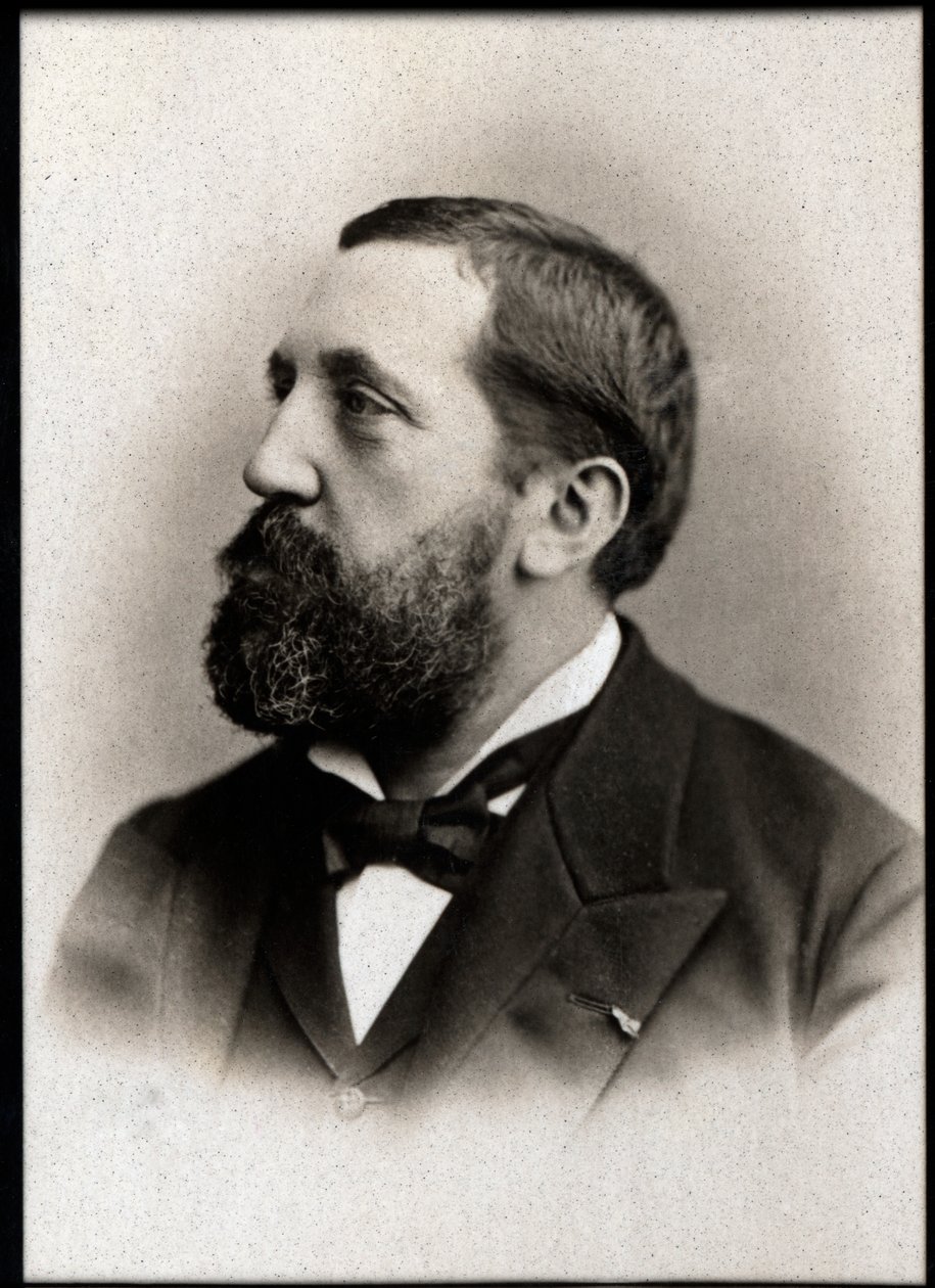 صورة لإميل بيسارد (1843-1917) ، ملحن فرنسي. بواسطة مصور فرنسي