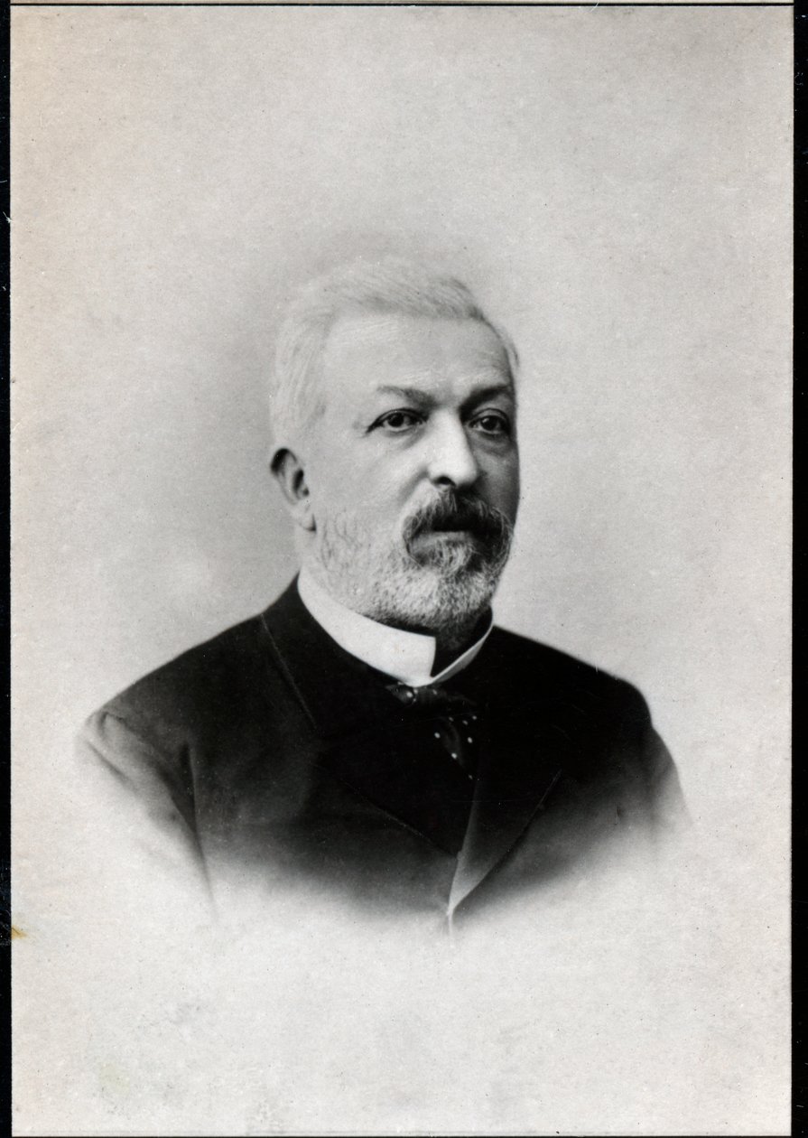 صورة لإرنست كونستانس (1833-1913) ، سياسي فرنسي ومدير استعماري. بواسطة مصور فرنسي