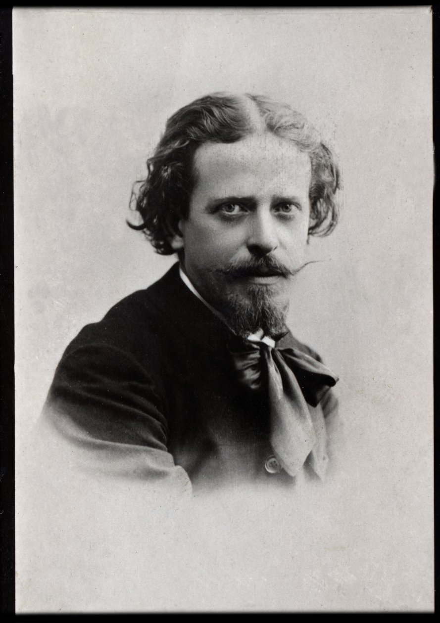 صورة يوجين بريو (1858-1932) ، كاتب مسرحي فرنسي. بواسطة مصور فرنسي