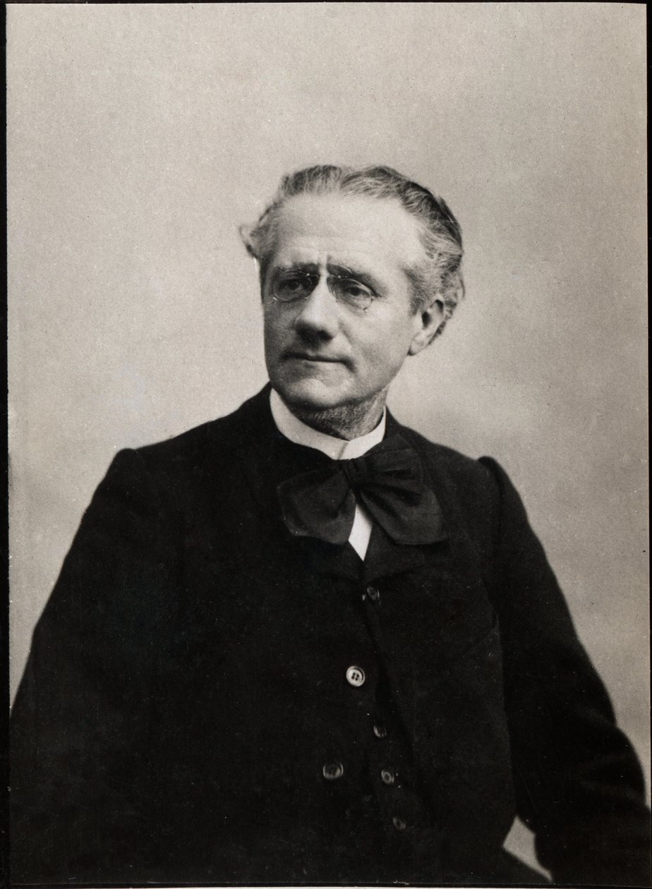 صورة يوجين بولييه (1835-1905) ، محام فرنسي. بواسطة مصور فرنسي