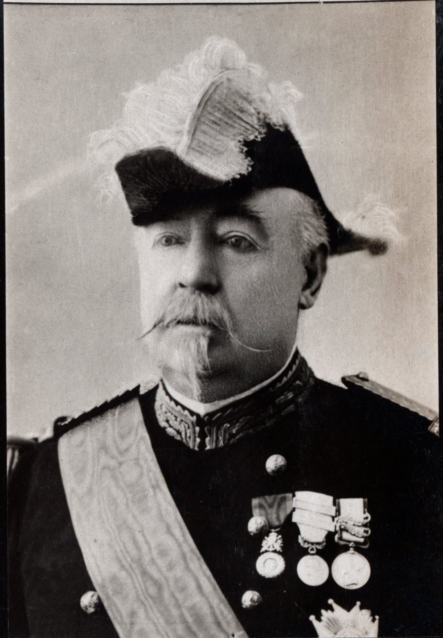 صورة لفيليكس جوستاف سوسير (1828-1905) ، جنرال فرنسي. بواسطة مصور فرنسي