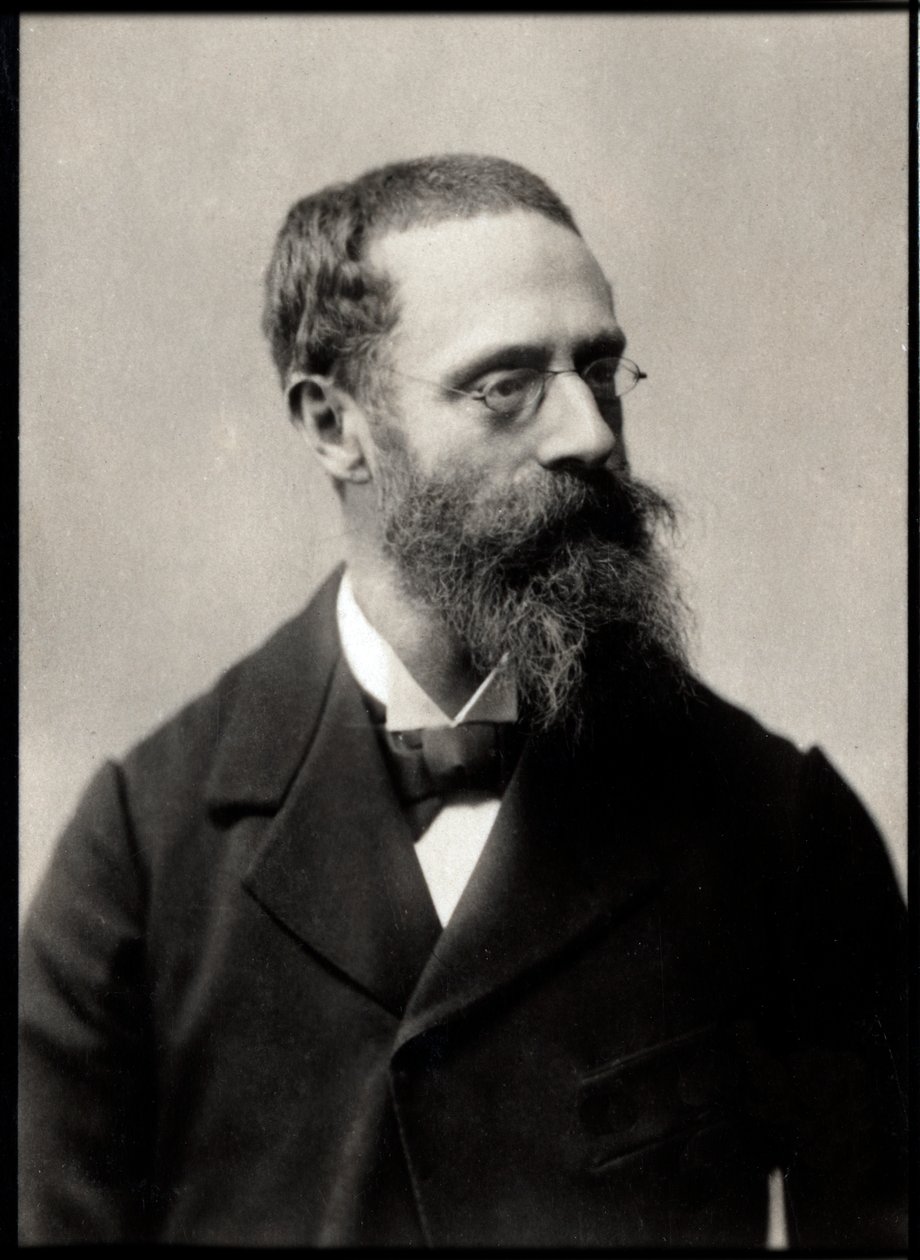 صورة لفرنسيس تاتيغرين (1852-1915) ، رسام فرنسي. بواسطة مصور فرنسي