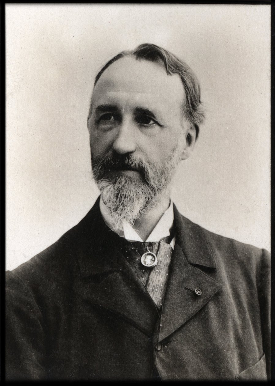 صورة لفرنسوا كليمنت تيودور دوبوا (1837-1924) ، مؤلف موسيقي وعازف موسيقى ومعلم فرنسي. بواسطة مصور فرنسي