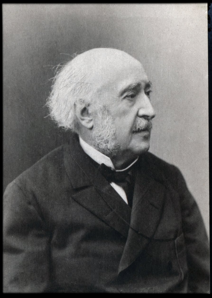 صورة فرانسوا جولس سويس (جول سيمون) (1814-1896) ، رجل الدولة والفيلسوف الفرنسي. بواسطة مصور فرنسي