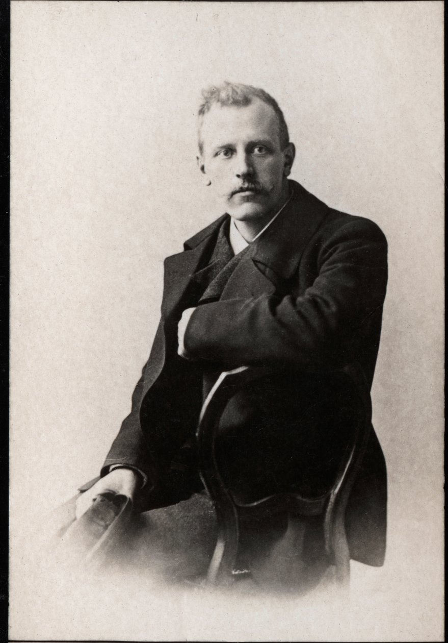 صورة فريدجيوف نانسن (1861-1930) عام 1897 بواسطة مصور فرنسي