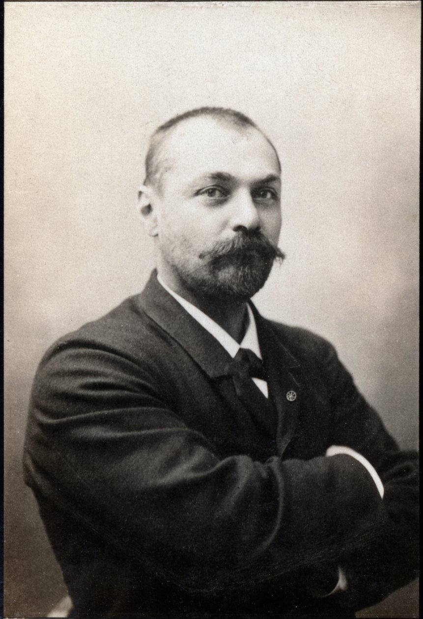 صورة لغابرييل بونفالوت (1853-1933) ، مستكشف فرنسي. بواسطة مصور فرنسي