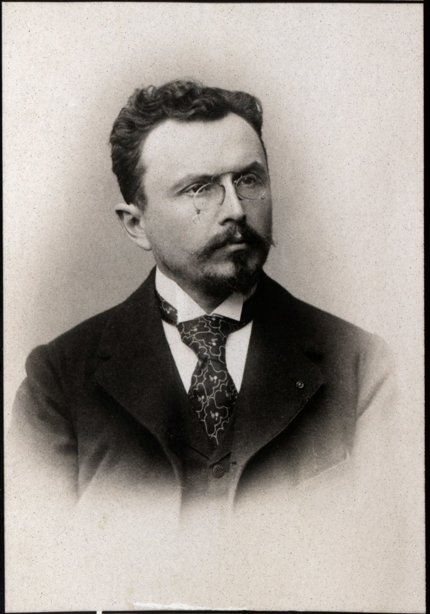 صورة لغابرييل هانوتاو (1853-1944) ، رجل دولة ومؤرخ فرنسي. بواسطة مصور فرنسي