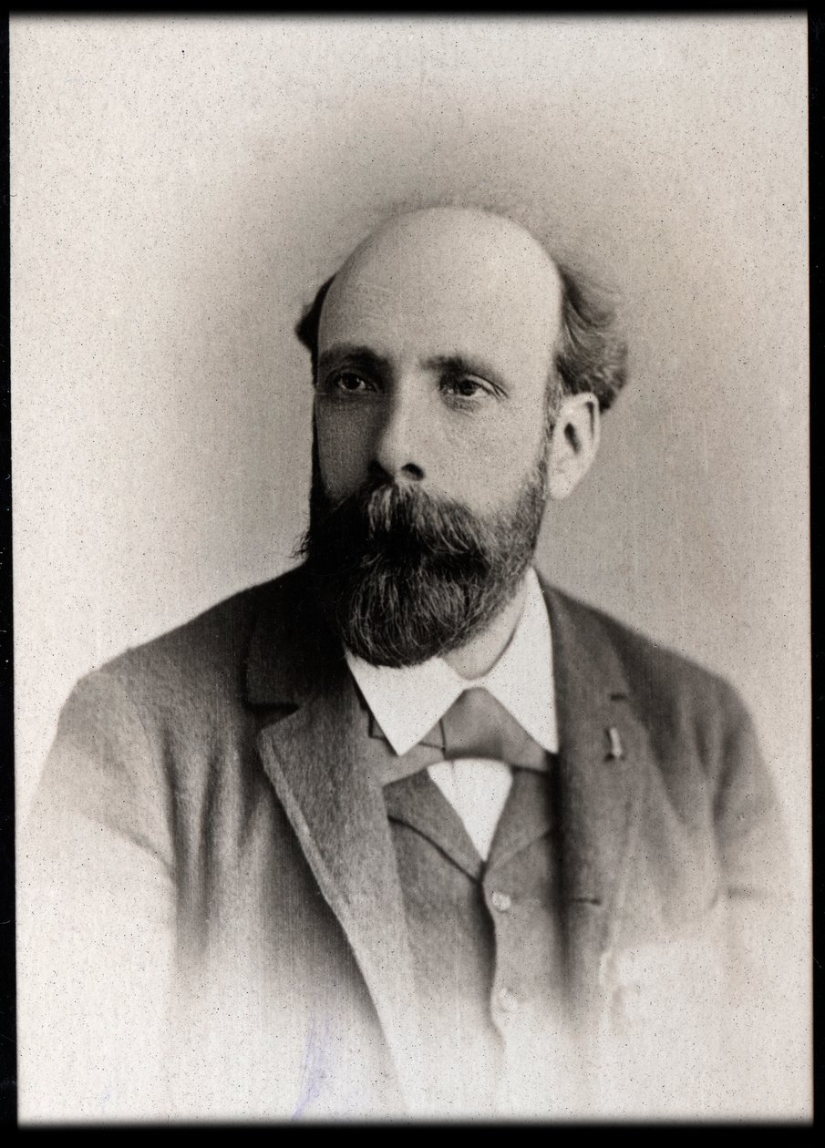 صورة لغاستون سالفير (1847-1916) ، ملحن فرنسي. بواسطة مصور فرنسي