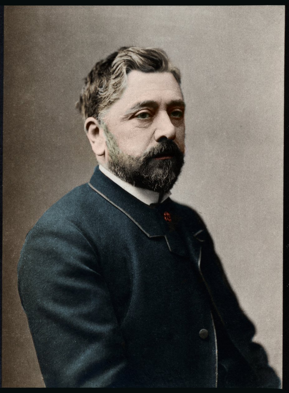 صورة لغوستاف إيفل (1832-1923) ، مهندس فرنسي. بواسطة مصور فرنسي