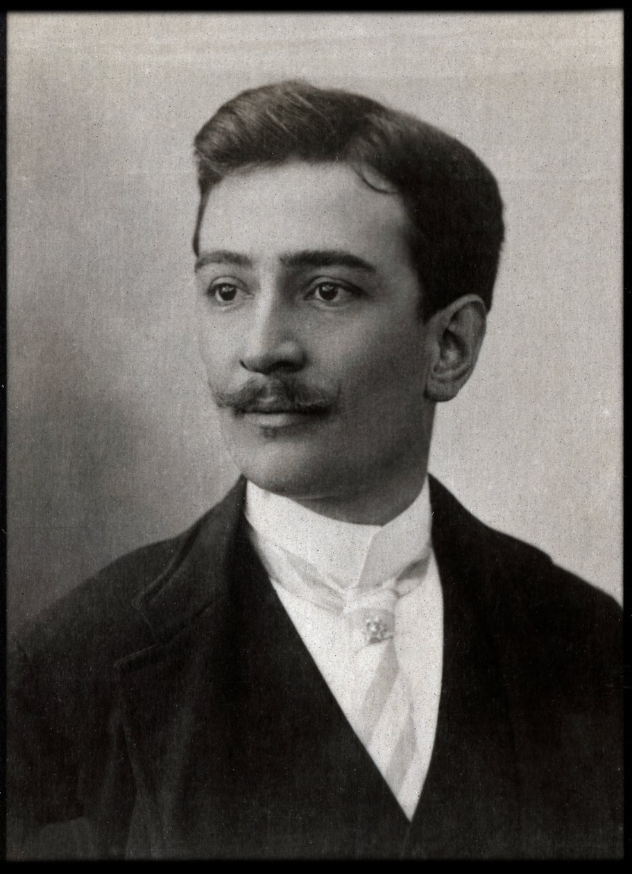 صورة لهوجس لو رو (1860-1925) ، صحفي وسياسي فرنسي. بواسطة مصور فرنسي