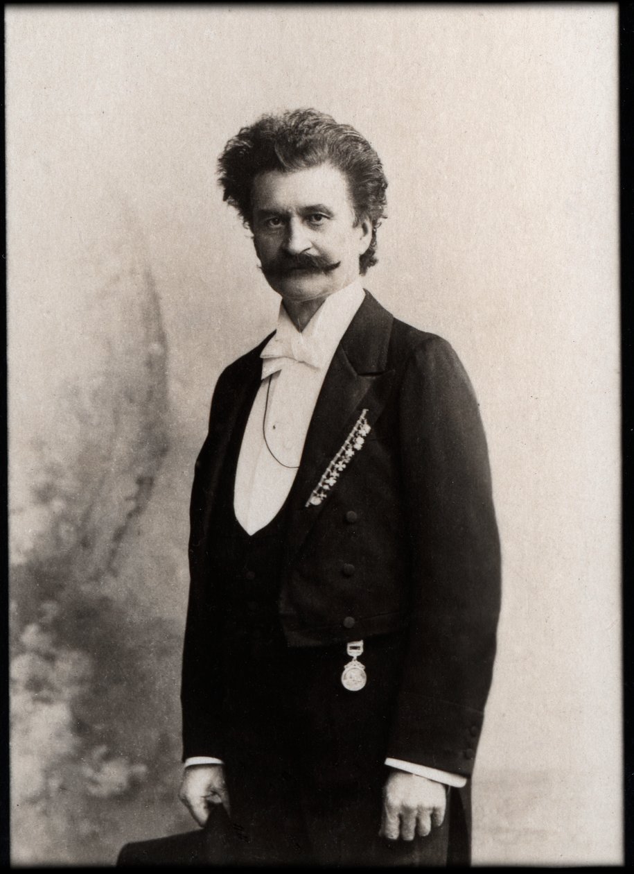 صورة يوهان شتراوس الثاني (1825-1899) ، مؤلف نمساوي. بواسطة مصور فرنسي