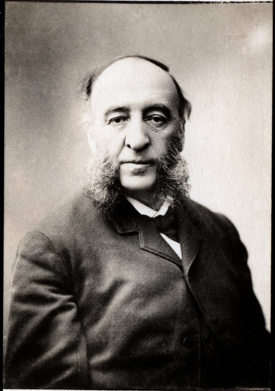 صورة لجول فيري (1832-1893) ، رجل الدولة الفرنسي. بواسطة مصور فرنسي