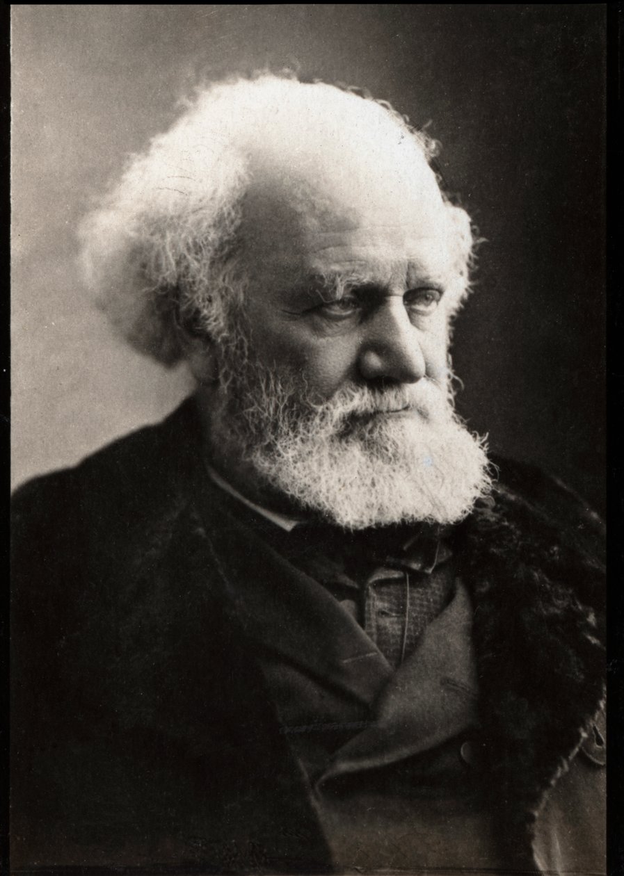 صورة لجول جانسن (بيير جول سيزار جانسن) (1824-1907) ، فلكي فرنسي. بواسطة مصور فرنسي