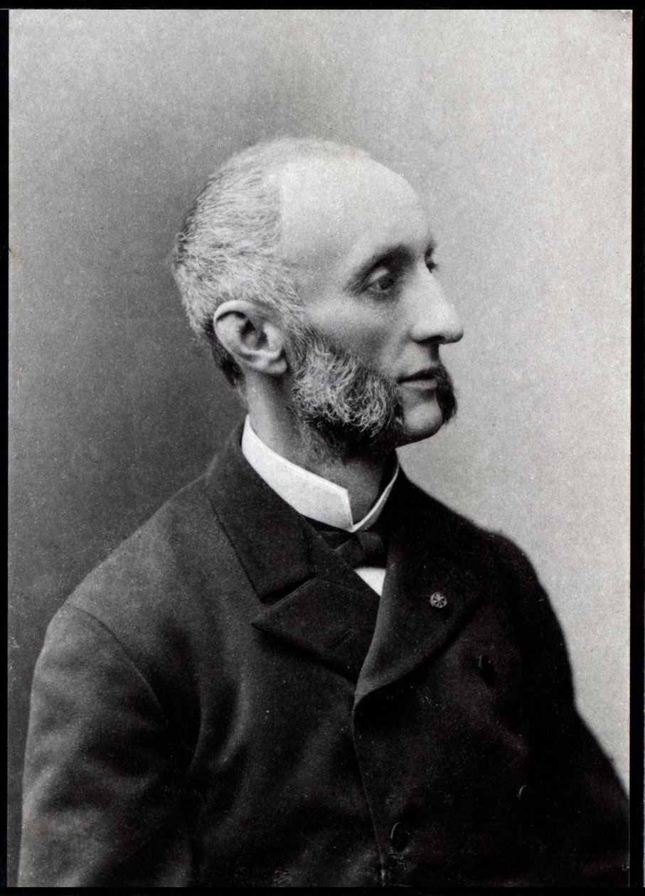 صورة لجول ميلين (1838-1925) ، رجل الدولة الفرنسي. بواسطة مصور فرنسي