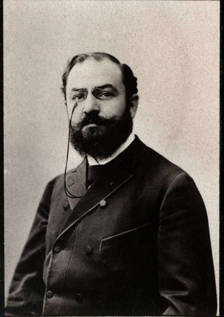 صورة ليون بورجوا (1851-1925) ، سياسي فرنسي. بواسطة مصور فرنسي