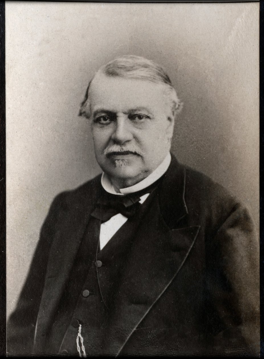 صورة ليون ساي (1826-1896) ، رجل دولة واقتصادي فرنسي. بواسطة مصور فرنسي