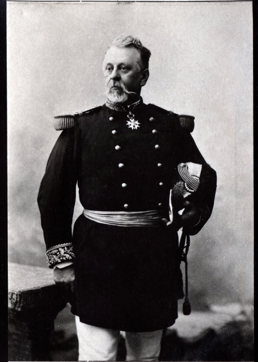 صورة ليون دي بويلو دي سانت مارس (1832-1897) ، جنرال فرنسي. بواسطة مصور فرنسي