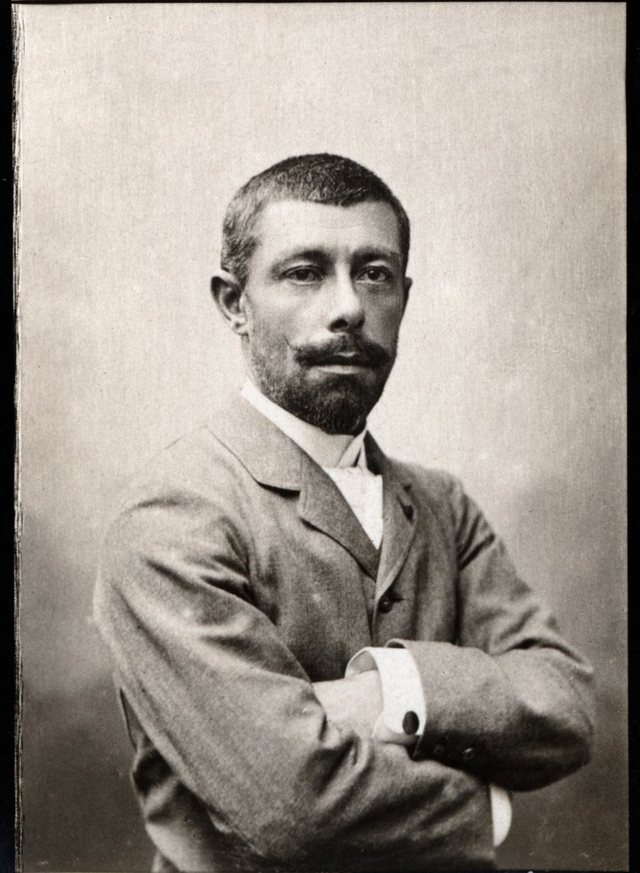 صورة لويس ألكسندر أنطوان ميزون (1853-1899) ، مستكشف فرنسي ومدير استعماري. بواسطة مصور فرنسي