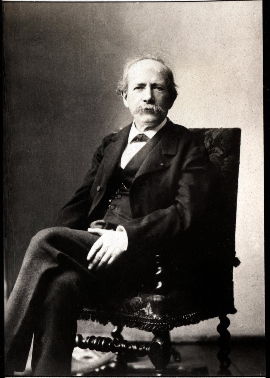 صورة لمارسيلين بيرثيلوت (1827-1907) ، كيميائي وسياسي فرنسي. بواسطة مصور فرنسي
