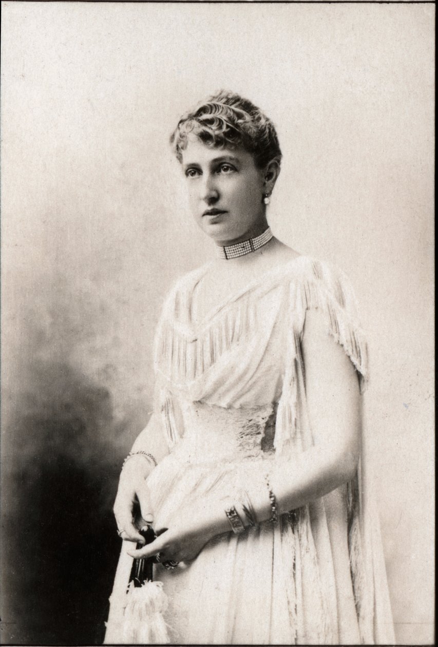 صورة ماري أليس هاين (1858-1925) ، أميرة موناكو. بواسطة مصور فرنسي