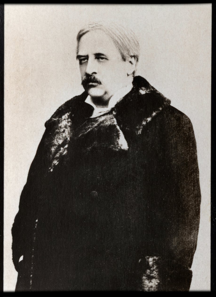 صورة لنيلز أدولف إريك نوردنسكولد (1832-1901) ، مستكشف القطب الشمالي من أصل سويدي فنلندي. بواسطة مصور فرنسي