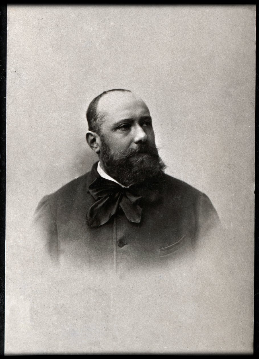 صورة بول أرماند سيلفستر (1837-1901) ، الشاعر الفرنسي. بواسطة مصور فرنسي
