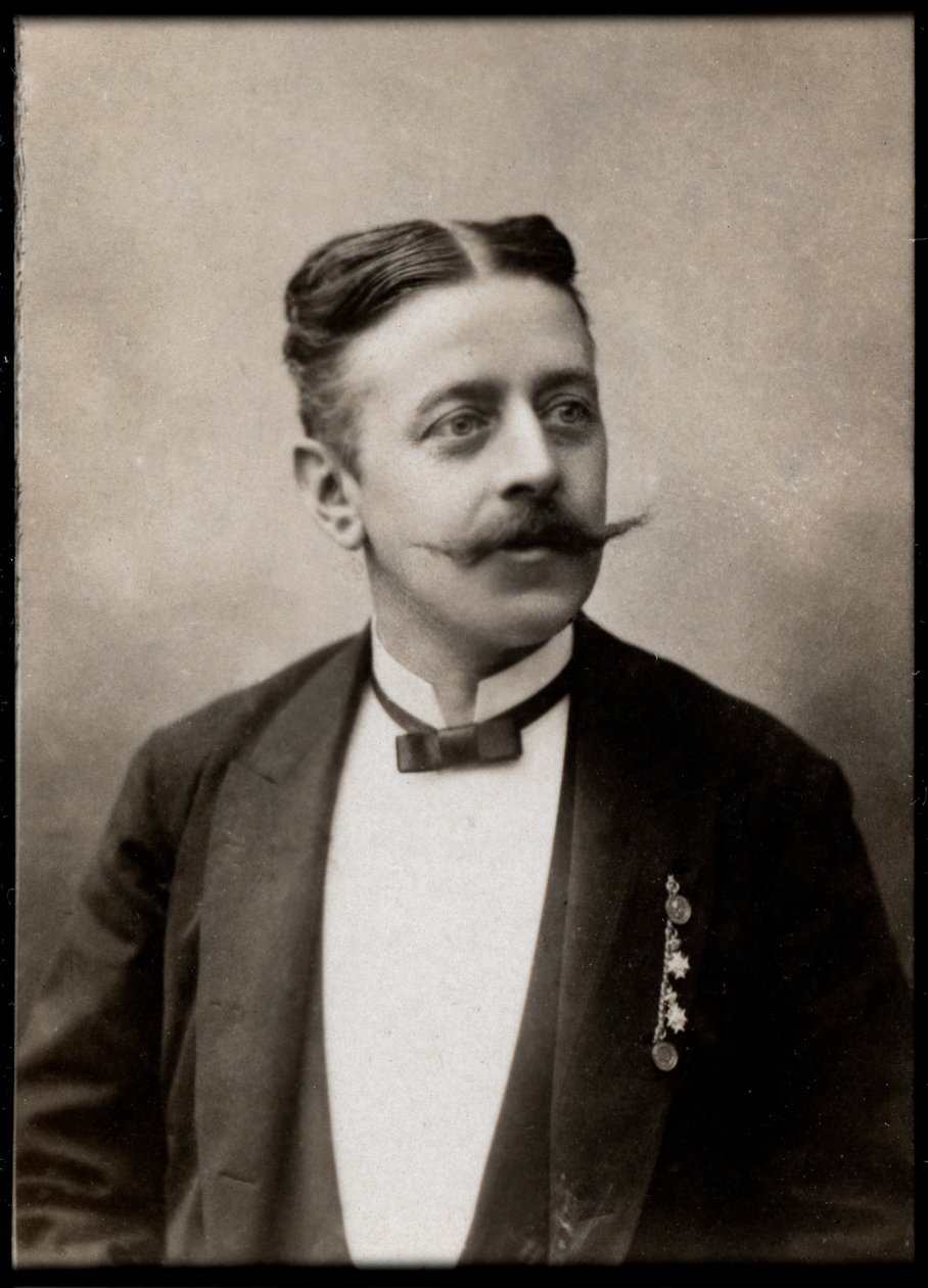 صورة فيليب فهرباخ (1843-1894) ، مؤلف نمساوي. بواسطة مصور فرنسي