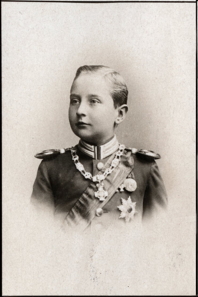 صورة للأمير أوغست فيلهلم من بروسيا (1887-1949). بواسطة مصور فرنسي