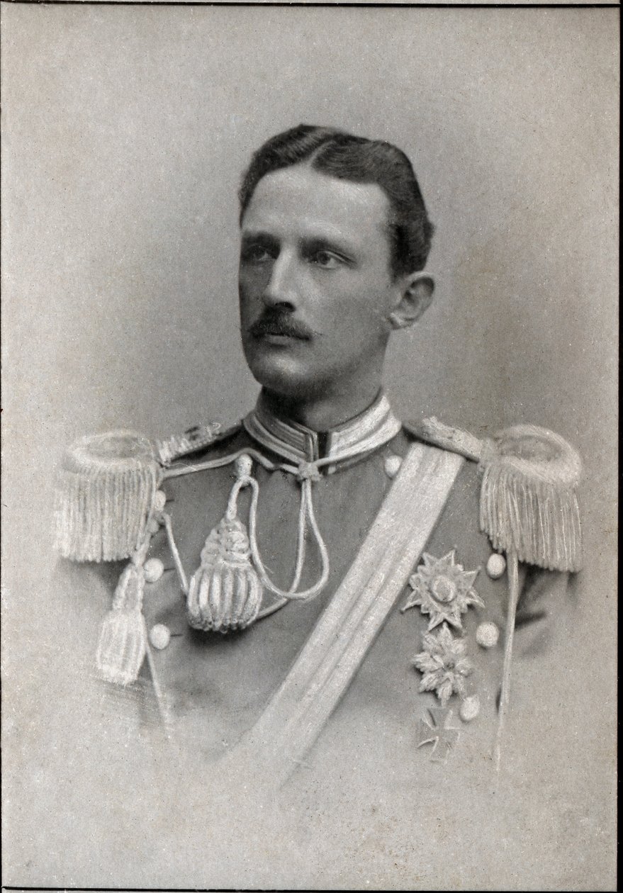 صورة للأمير كارل من السويد (1861-1951). بواسطة مصور فرنسي