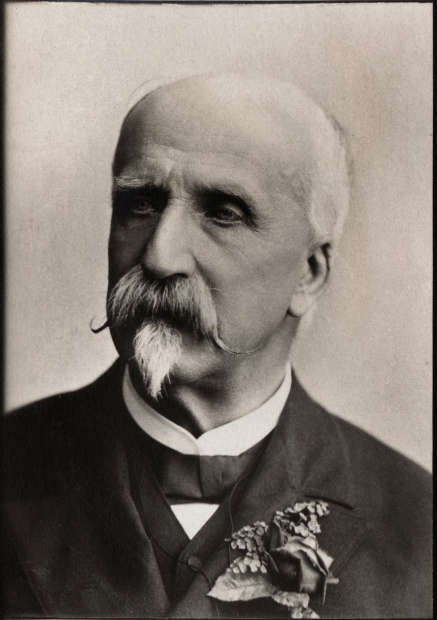 صورة للأمير هنري دورليانز ، دوق أومالي (1822-1897) ، عسكري وسياسي فرنسي. بواسطة مصور فرنسي
