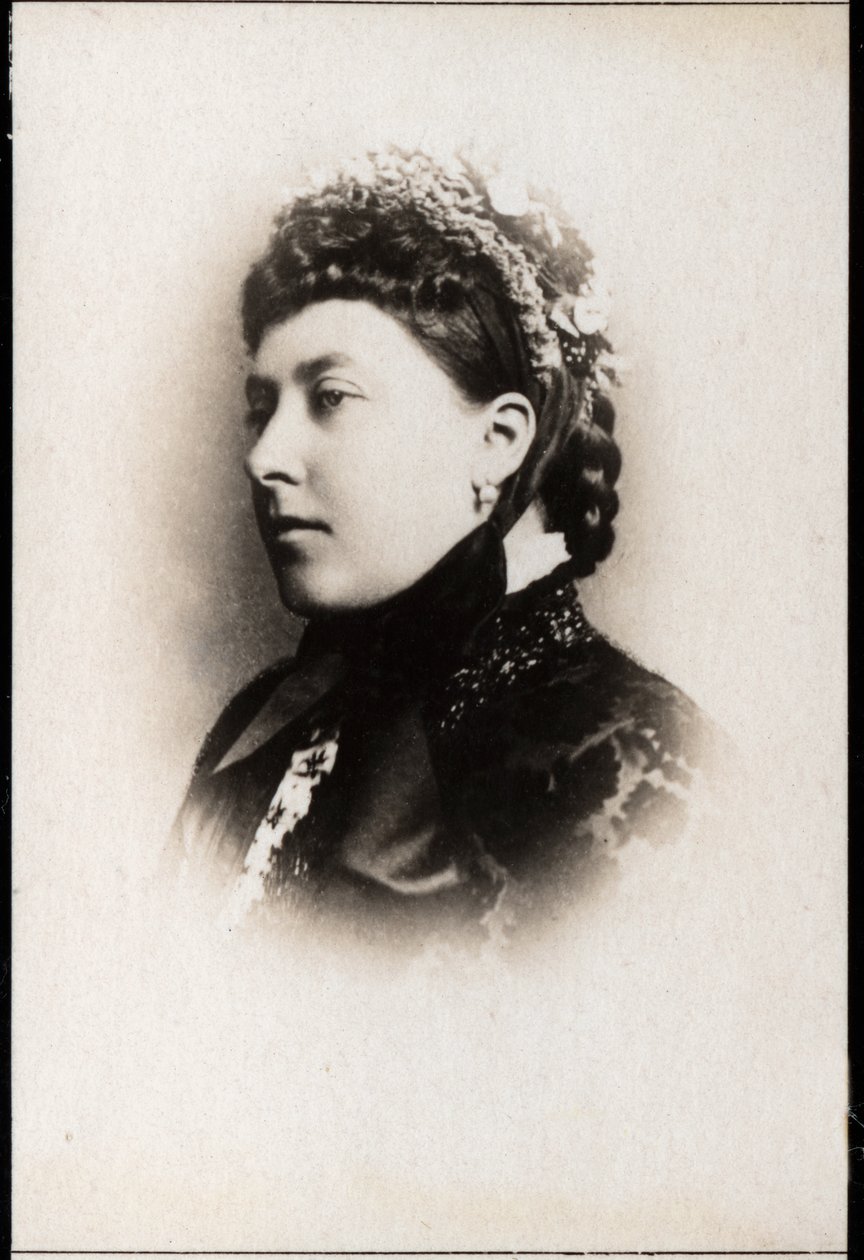 صورة للأميرة هيلينا من المملكة المتحدة (1846-1923). بواسطة مصور فرنسي