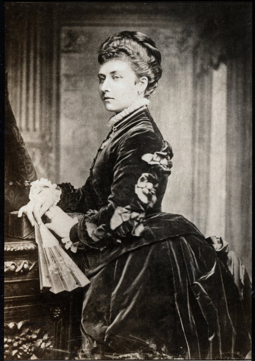 صورة الأميرة لويز (1848-1939). بواسطة مصور فرنسي
