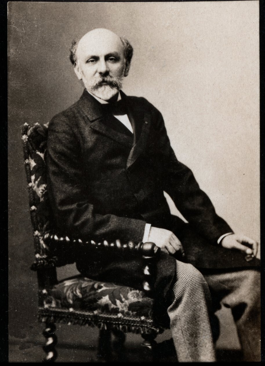 صورة لرينيه دي سان ماركو (1845-1915) ، النحات الفرنسي. بواسطة مصور فرنسي