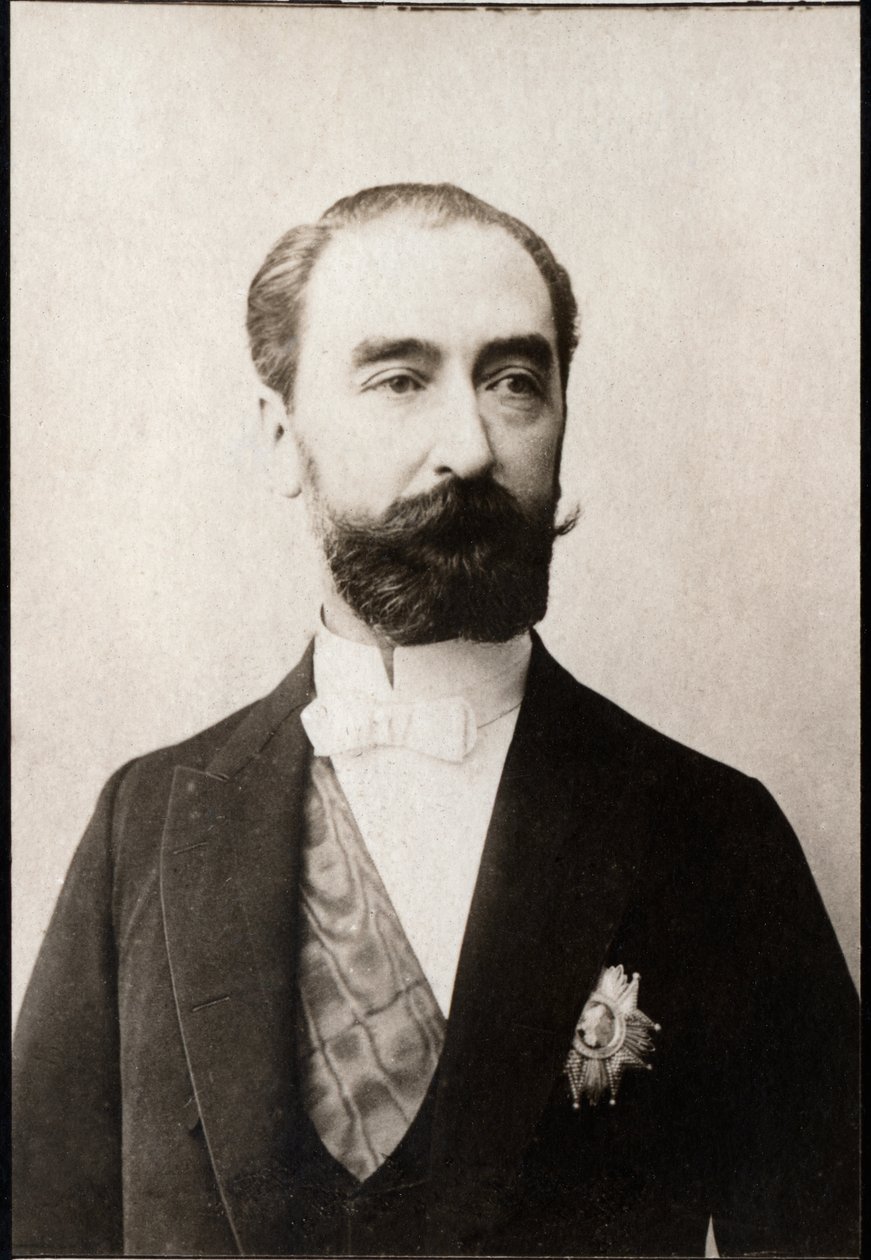 صورة لسادي كارنوت (1837-1894) ، سياسي فرنسي. بواسطة مصور فرنسي