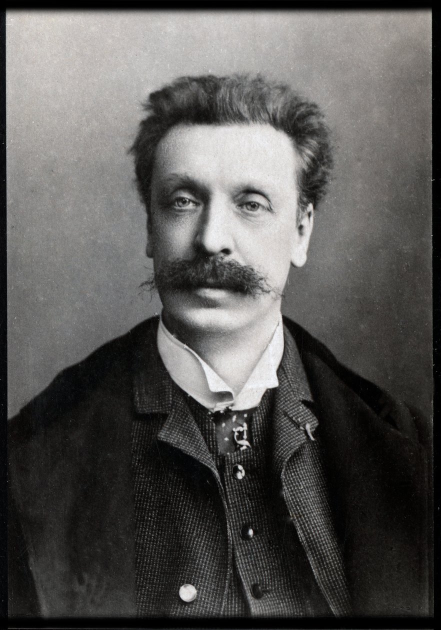 صورة لـ Victorin de Joncieres (Victorien Joncieres) (1839-1903) ، ملحن فرنسي وناقد موسيقي. بواسطة مصور فرنسي