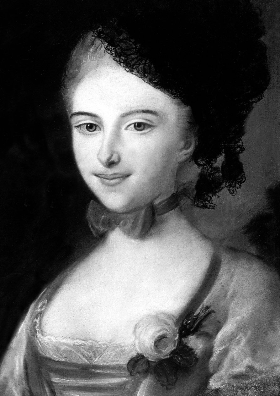 آن شارلوت لور سالامبير ، c.1798 بواسطة المدرسة الفرنسية