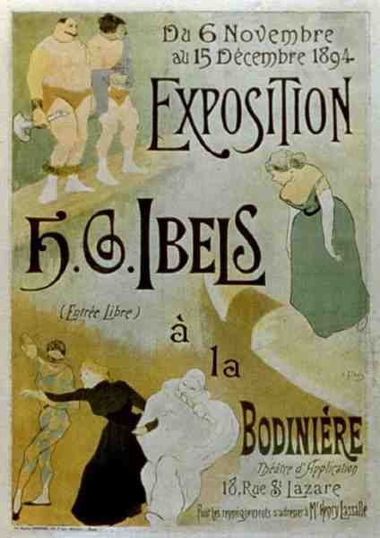 معرض HB Ibels في Bodiniere ، ٦-١٥ ديسمبر ١٨٩٤ بواسطة المدرسة الفرنسية