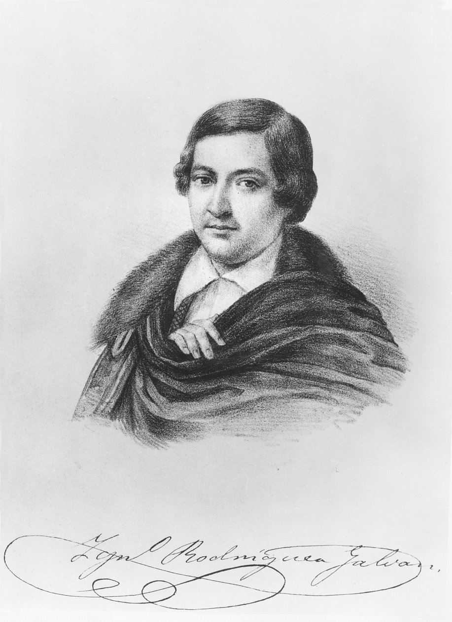 Ignacio Rodríguez Galván بواسطة المدرسة الفرنسية